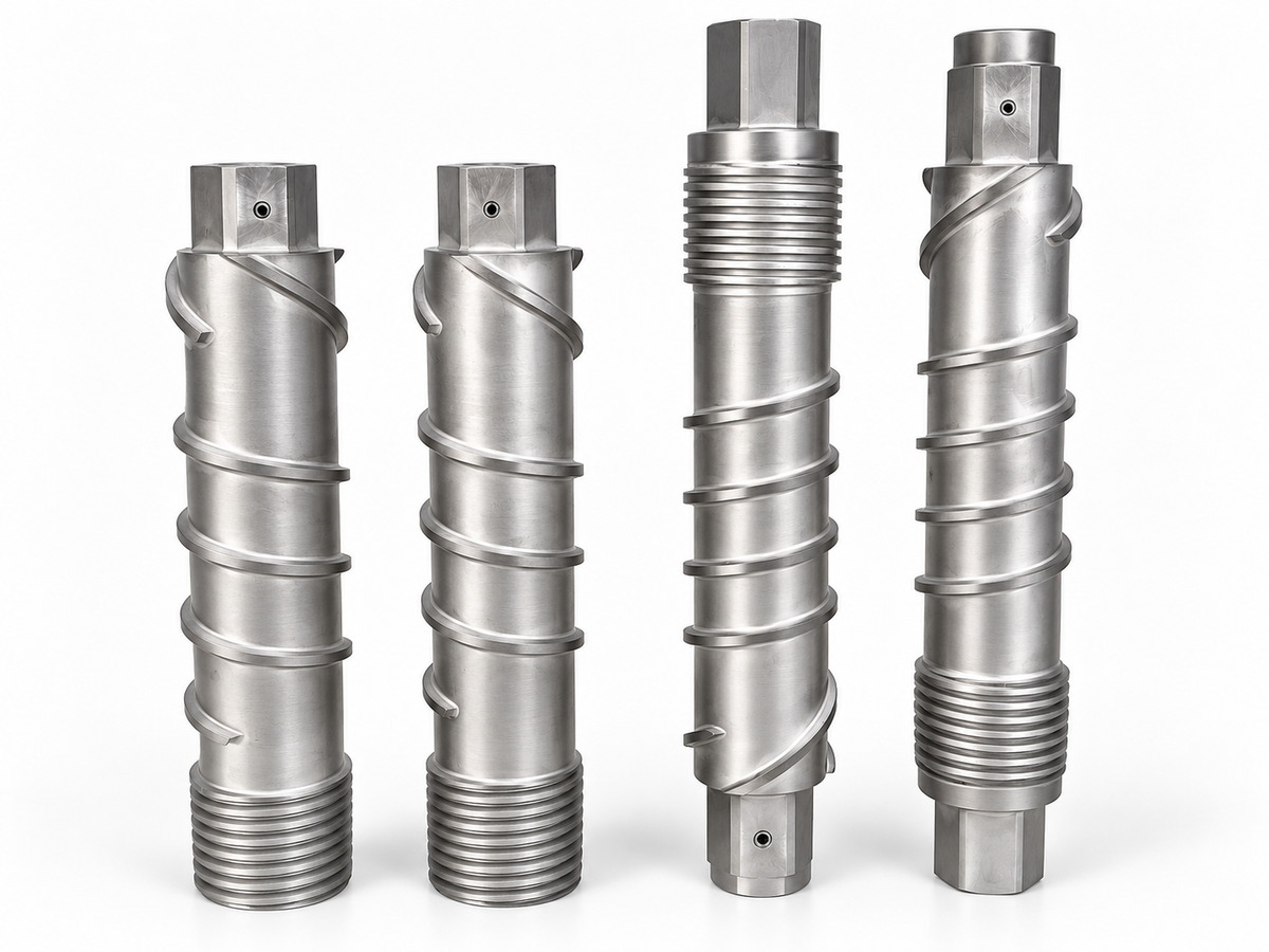 Long and short screw for Erema laser filter