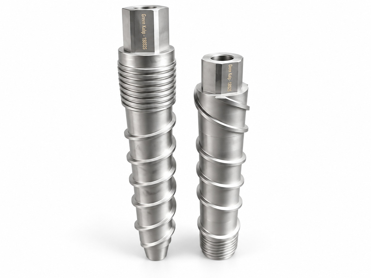 Long and short screw for Erema laser filter