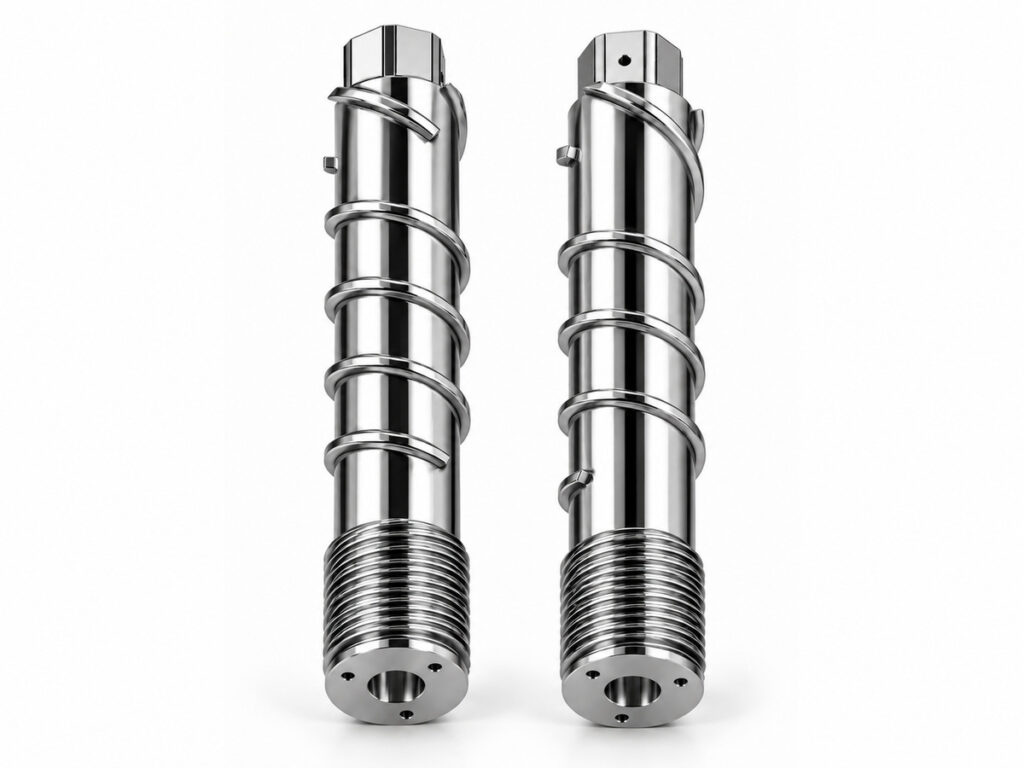 Short screw (front) for Erema laser filter Ø69 x 402 mm