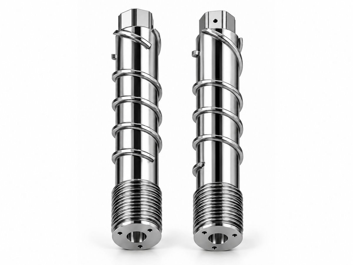 Short screw (front) for Erema laser filter Ø69 x 402 mm