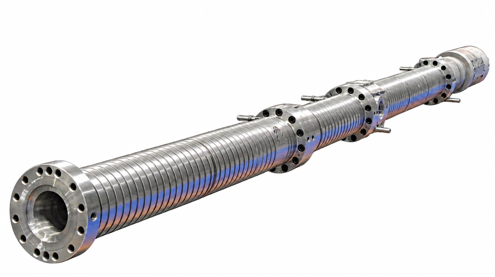 Bimetallic barrel and screw